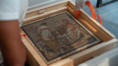 Geologia | Ricerca Unife riscrive la storia di un mosaico trafugato nella Seconda guerra mondiale e attribuito a Pompei